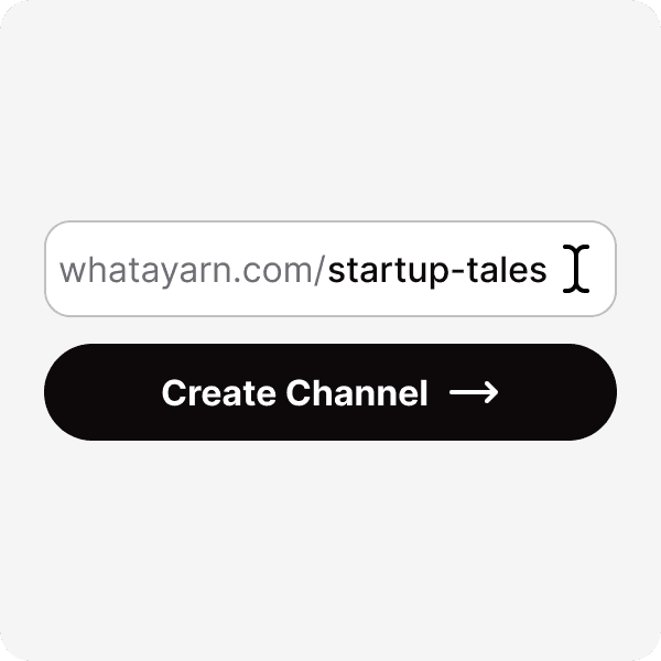 Create your channel