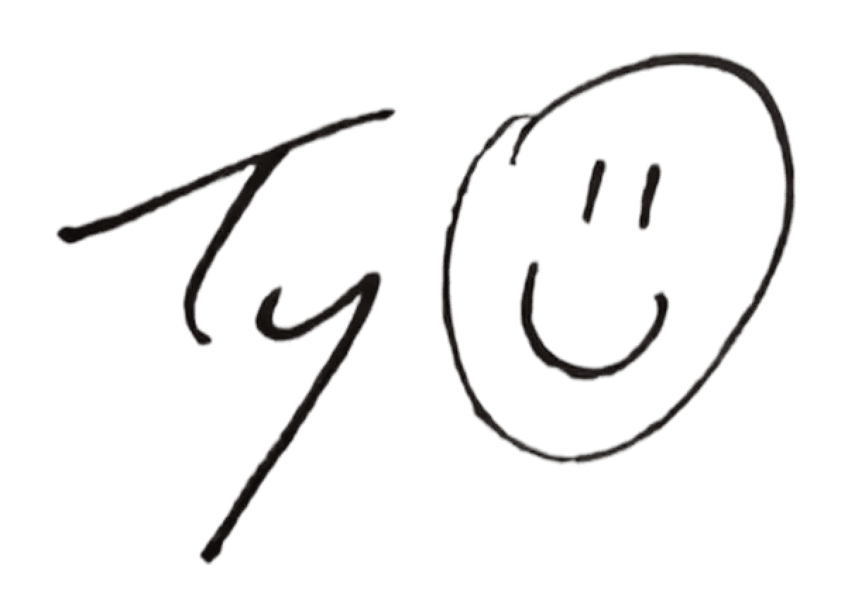 Ty's signature